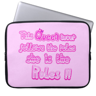 Denna drottning följer aldrig regler Electronics B Laptop Fodral
