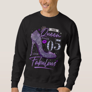 Denna drottning Makes 5 ser ut som Fabulous Shirt Lång Ärmad Tröja