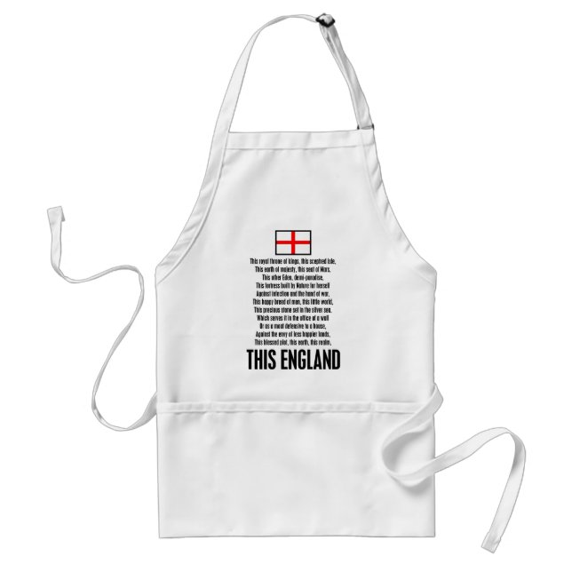 Denna England Förkläde (Framsidan)