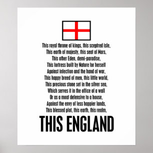 Denna England Poster
