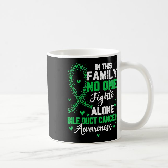 Denna familj ingen bekämpar ensam gallgångscancer  kaffemugg (Höger)