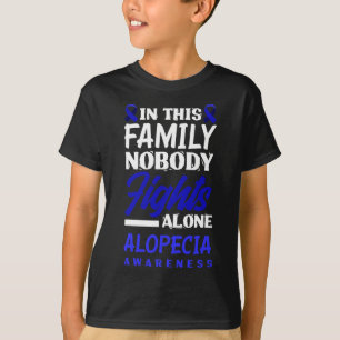 Denna familj ingen kämpar mot Ensamens medvetenhet T Shirt