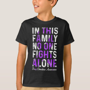 Denna familjs läkemedelsöverdosering - medvetenhet t shirt