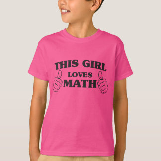 Denna flicka älskar math tröja