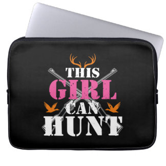 Denna flicka kan hunt Hjort Hunting Älskare Essent Laptop Fodral