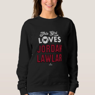 Denna flicka Kärlek Jordan Lawlar Arizona Baseball T Shirt