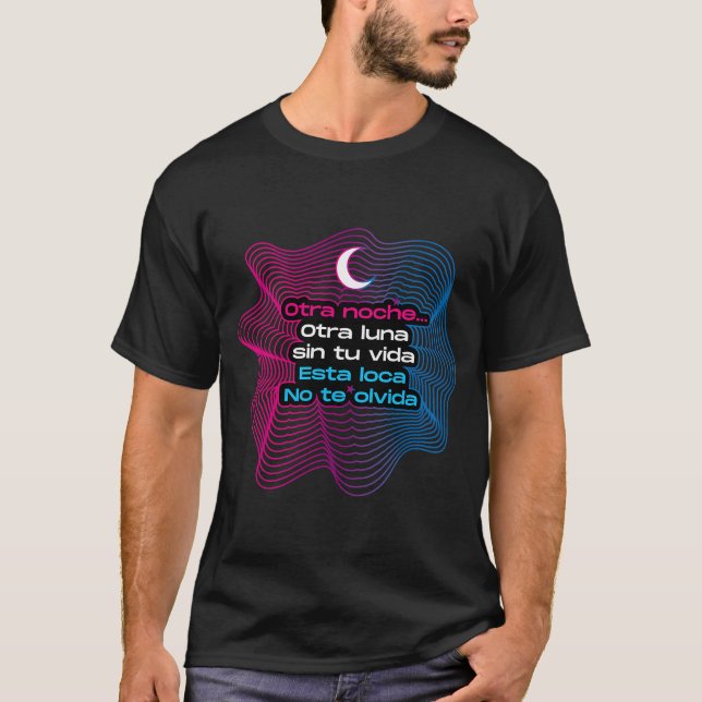 Denna galna Kvinna Glömmer Dig Inte T Shirt (Framsida)