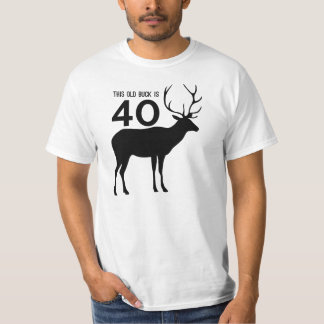 Denna gammala bock är 40 tee shirt