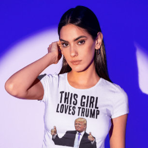 DENNA GIRL KÄRLEK DONALD TRUMP 2024 T-SHIRT
