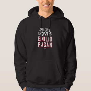 Denna Girl Kärlek Emilio Pagan Cincinnati Baseball Hoodie