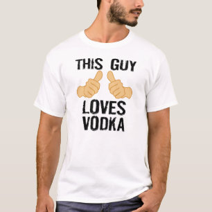 Denna grabb älskar vodka tee