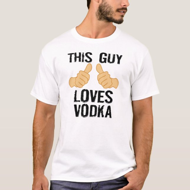 Denna grabb älskar vodka tee (Framsida)