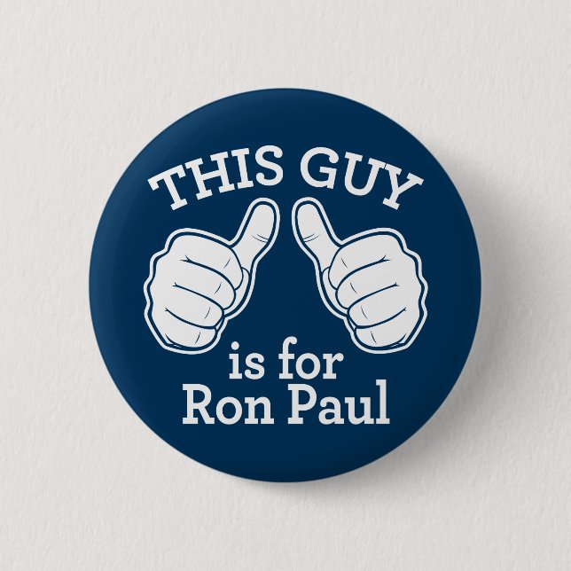 Denna grabb är för Ron Paul knäppas Knapp (Framsida)