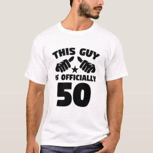 Denna grabb är officiellt 50 år gammal 50th t shirt