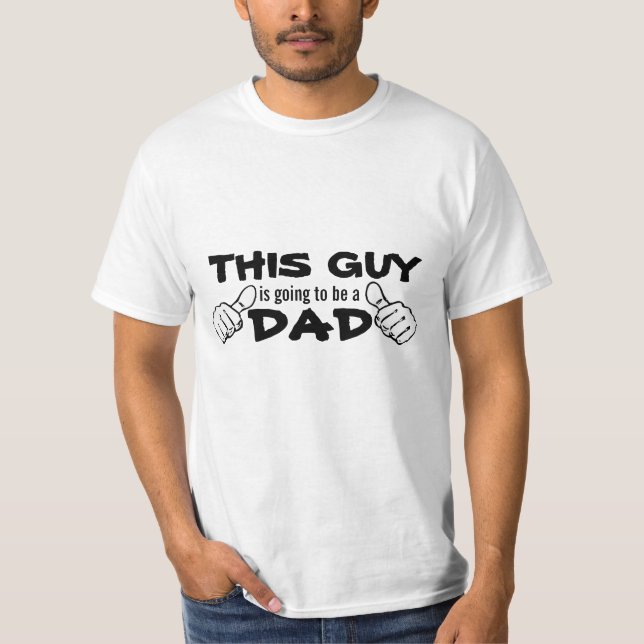 Denna grabb går att vara en pappa t-shirt (Framsida)