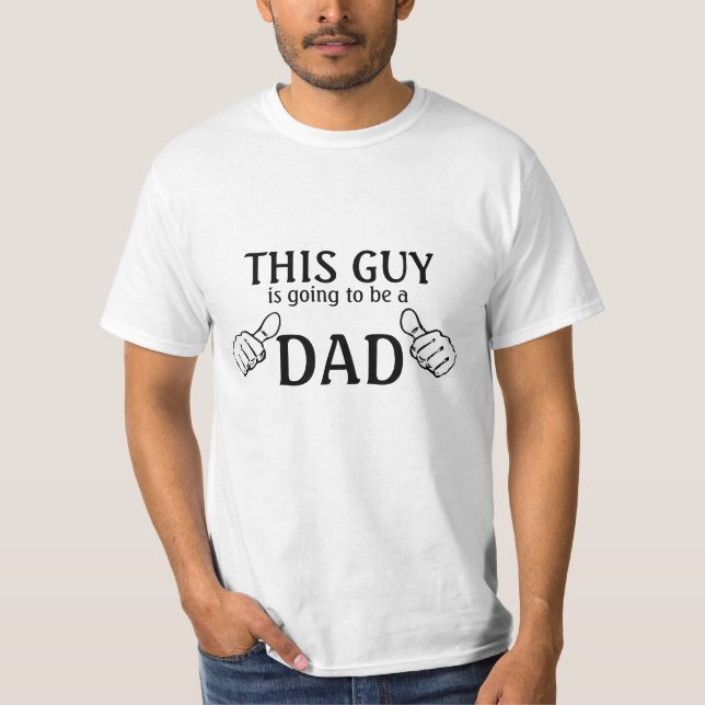 Denna grabb går att vara en pappa t-shirt (Framsida)