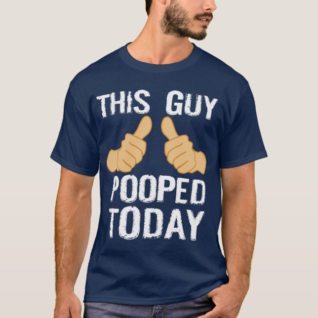 DENNA GRABB POOPED I DAG T-SHIRT (Framsida)