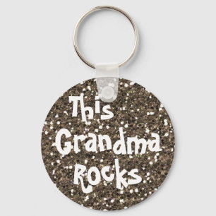 DENNA GRANDMA STEN KEYCHAIN-MALL NYCKELRING