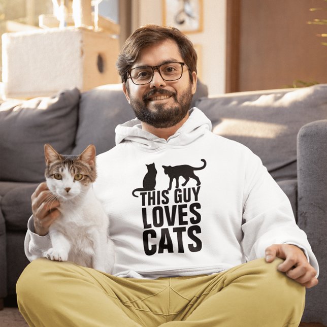 DENNA GUY KÄRLEK CATS Manar CATS CECat HOODIE T-Sh (Skapare uppladdad)