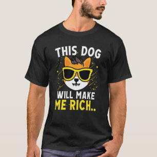 Denna hund kommer att göra dig rik kryptovaluta kr t shirt