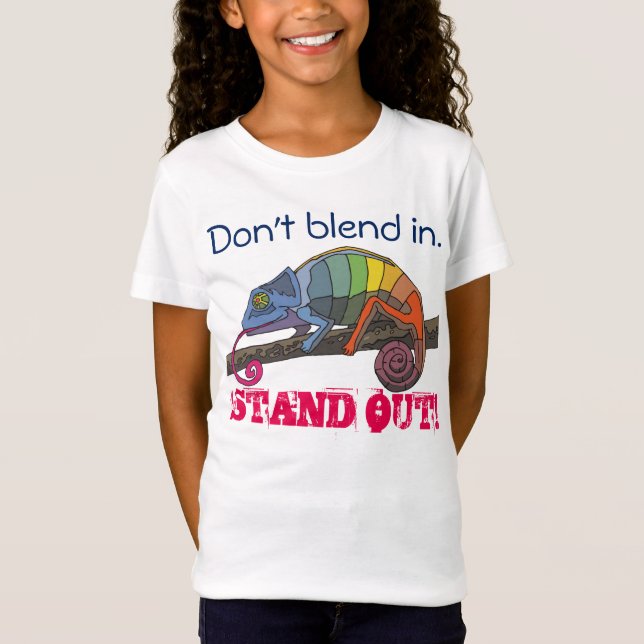 Denna kameleont blandar inte i… tröja (Framsida)