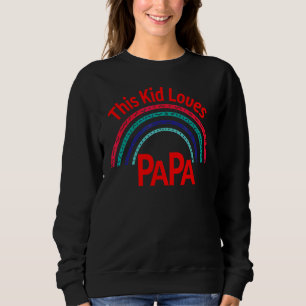 Denna Kid Kärlek Pappa för flickpojkar, barn, Far T Shirt