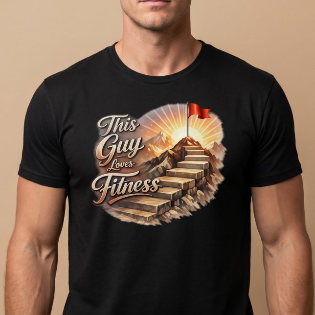 Denna Kille älskar Fitness T Shirt (Skapare uppladdad)
