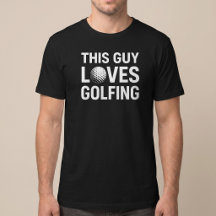 Denna kille älskar golf