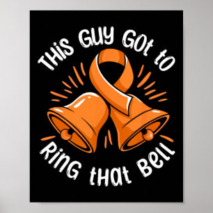 Denna kille fick ringa den klockan Leukemi Cancer Poster
