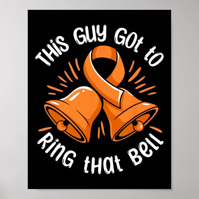Denna kille fick ringa den klockan Leukemi Cancer  Poster (Framsidan)