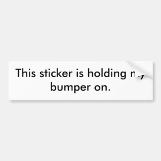 Denna klistermärke är hållande mitt rikligt på