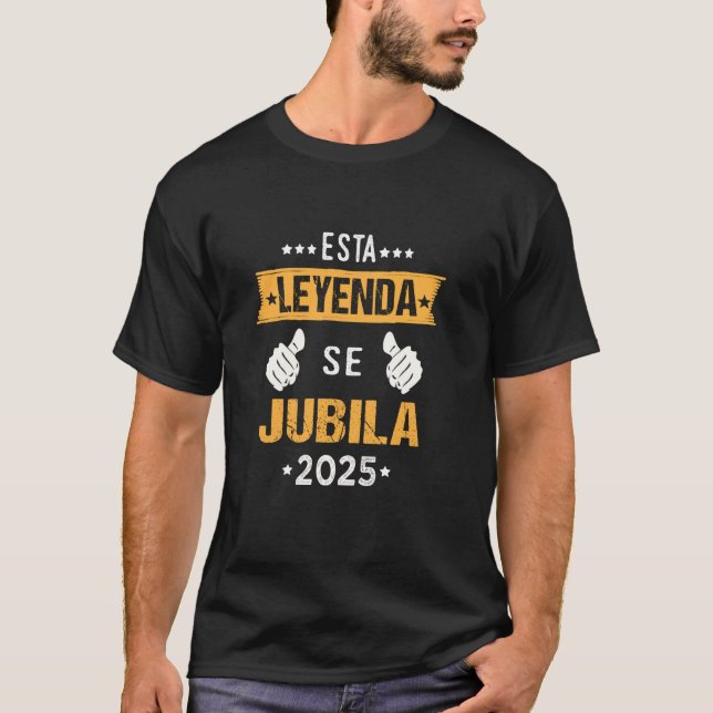 Denna Legend Retar 2025 T Shirt (Framsida)