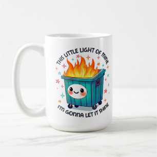 Denna lilla ljuskälla ska jag låta lysa kaffemugg