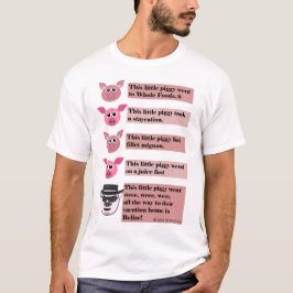 "Denna lite Piggy" parodimanar Teeshirt T-shirt