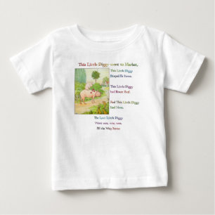 DENNA LITE PIGGY - Rhymes for Children T Shirt