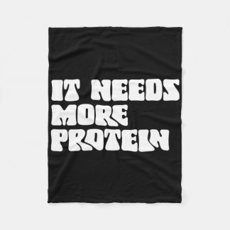 Denna måltid behöver mer protein i Älskare, boskap Fleecefilt