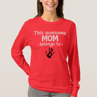 Denna mamma tillhör t shirt