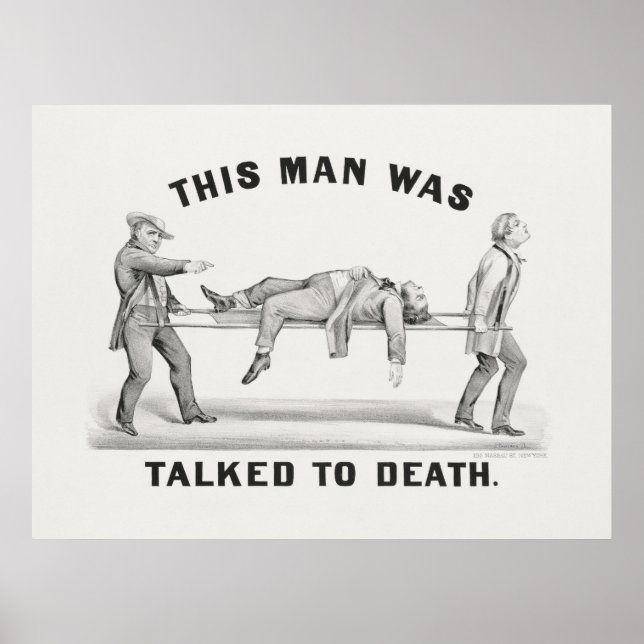 Denna man pratades ihjäl (1873 poster (Framsidan)