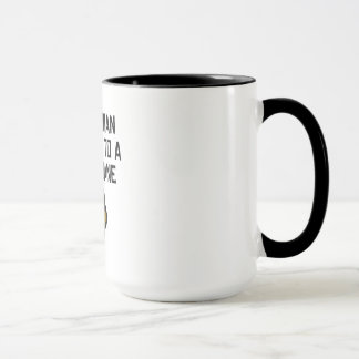 Denna människa hör hemma till en great dane mugg