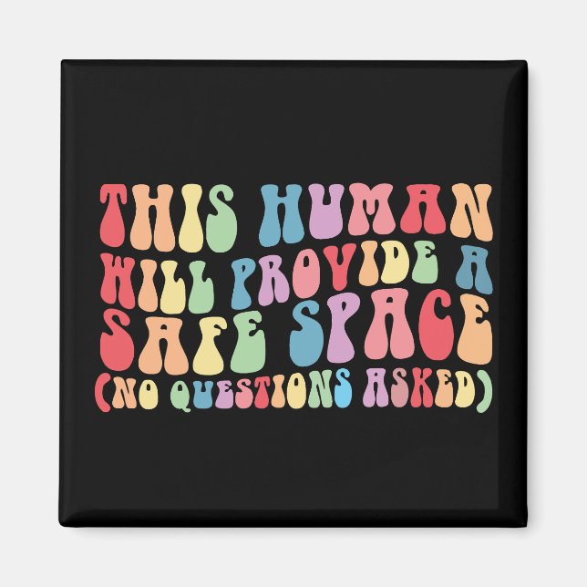 Denna människa kommer att tillhandahålla en Säker  Magnet (Framsidan)