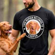 Denna människa tillhör hund / katt Namn Anpassad F