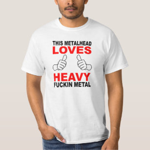 Denna Metalhead värderar skjortan Tröja