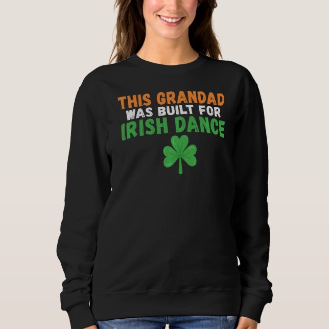 Denna morfar Byggdes för Irish Dance Irish Dance T Shirt (Framsida)