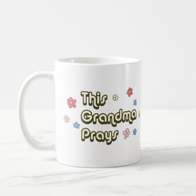 Denna mormor ber Groovy Kaffemugg (Vänster)