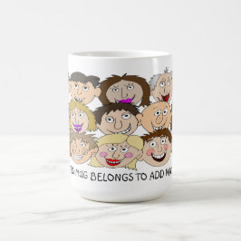 Denna Mugg Tillhör Lägg Till Namn