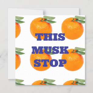 DENNA MUSK STOPPMAGNET MAGNETISK INBJUDNINGSKORT