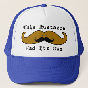 Denna mustasch hade dess egna mustaschhatt 2 keps