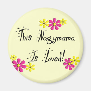 Denna Nagymama (ungersk farmor) ÄLSKAS Magnet