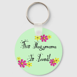 Denna Nagymama (ungersk farmor) ÄLSKAS Nyckelring
