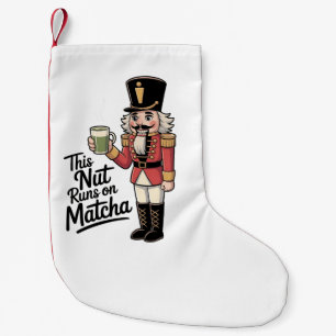 Denna nöt kör på Matcha julnötknäppare Liten Julstrumpa
